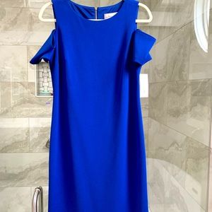 Jessica H cobalt blue dress NWT